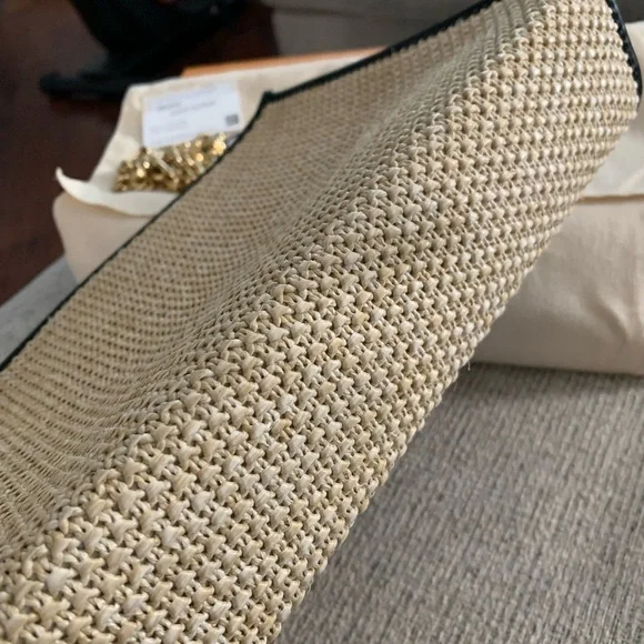 Louis Vuitton Toiletry raffia pouch on chain bag - Picture 6 of 12